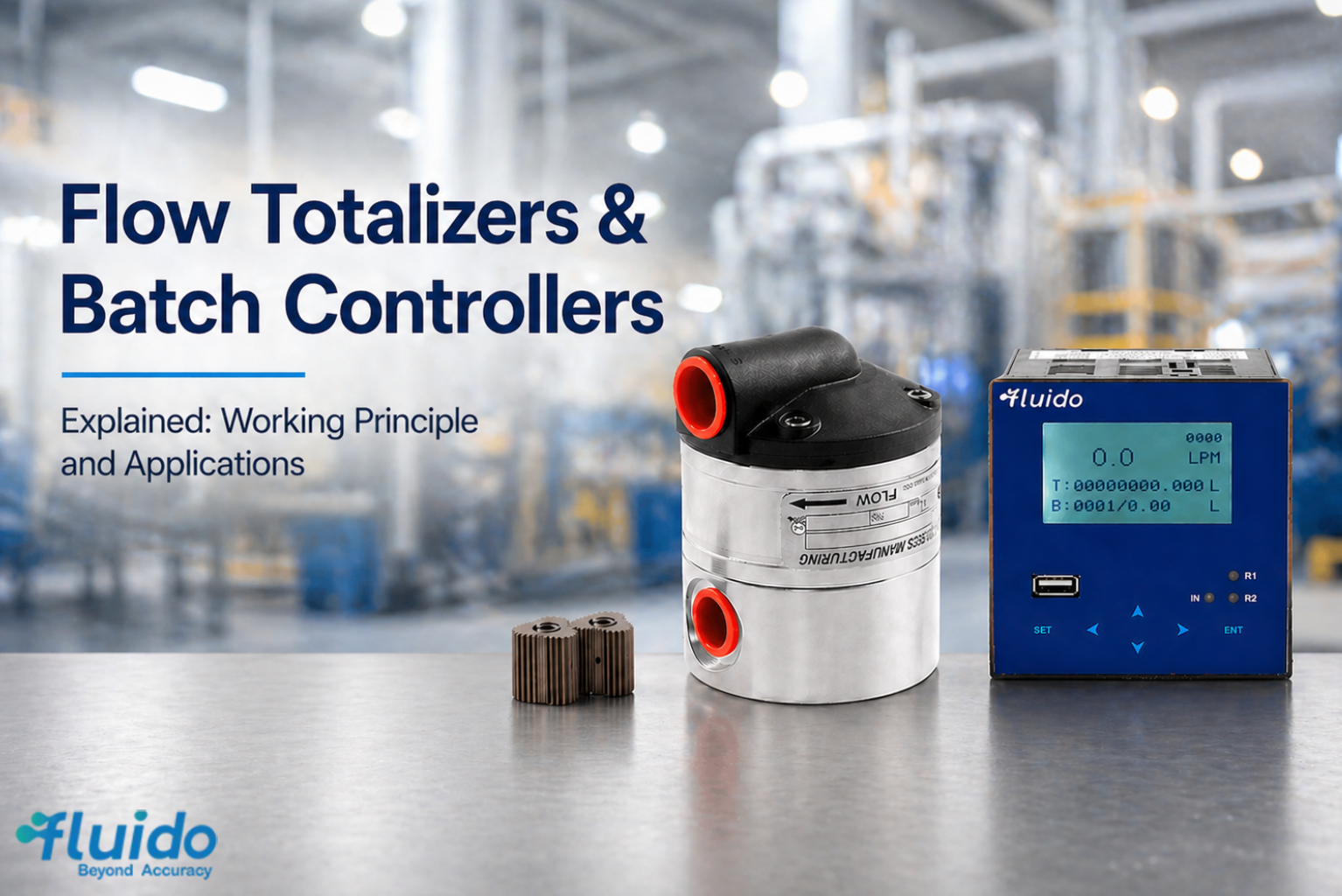 Flow Totalizers & Batch Controllers Explained: Working Principle and Applications