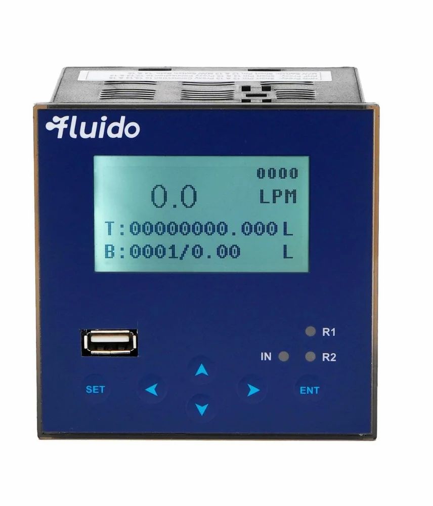 Intelligent Flow Rate Totalizers With Data Recording And USB Interface view 3