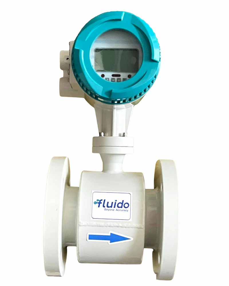 PTFE Liner Digital Waste Water Flow Meter view 4