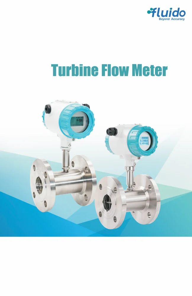 Liquid Turbine Flow Sensor view 4
