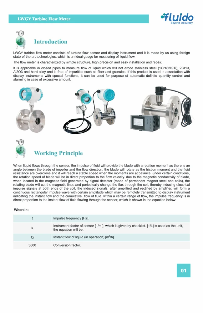 Digital Turbine Flow Meter view 4